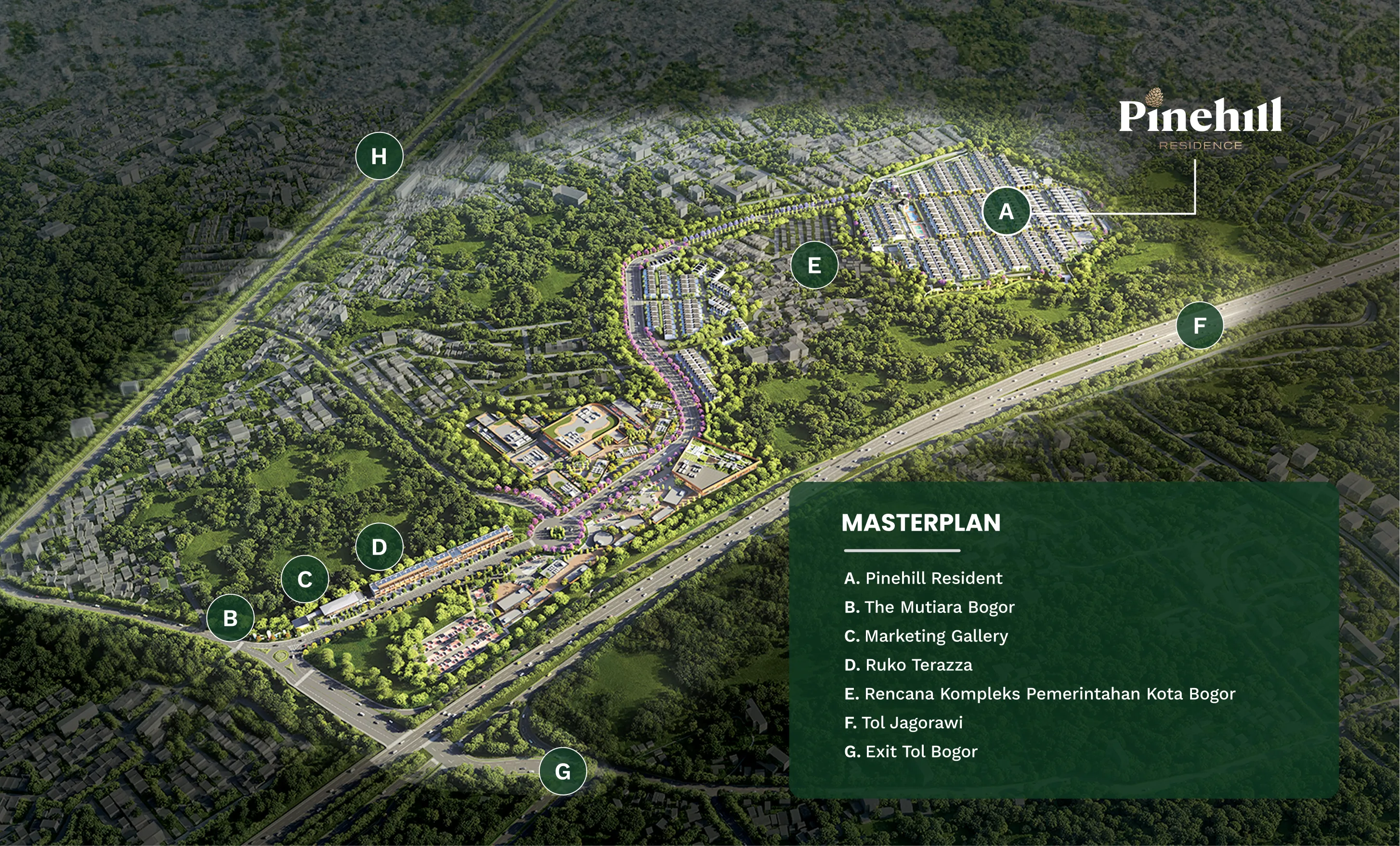 Masterplan The Mutiara Bogor